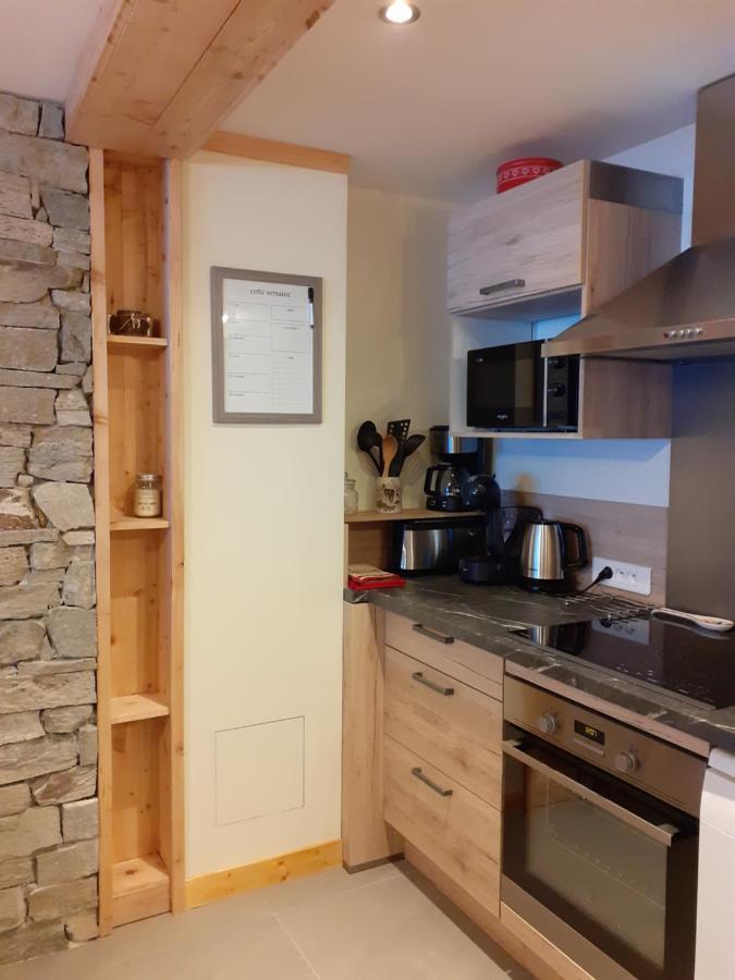 Appartement Chaleureux Avec Wifi De 10 Personnes A Val-Cenis ランスルブール・モン・スニ エクステリア 写真