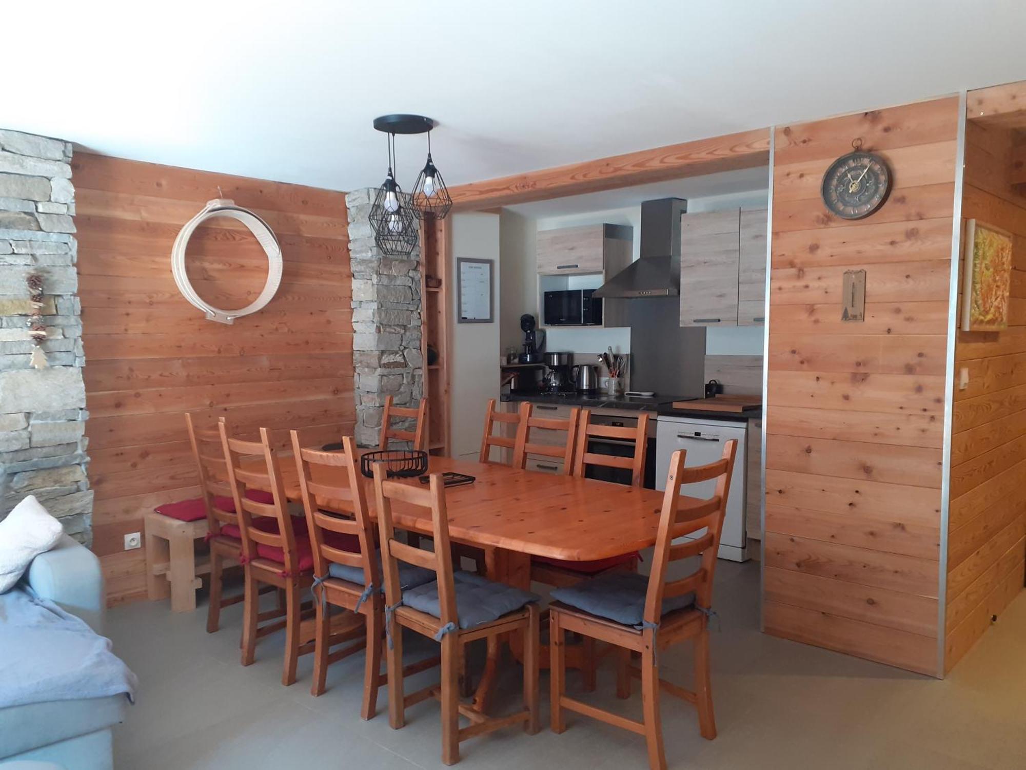 Appartement Chaleureux Avec Wifi De 10 Personnes A Val-Cenis ランスルブール・モン・スニ エクステリア 写真